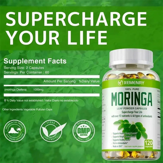 Organic Moringa Capsules