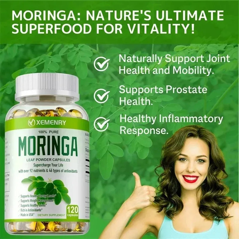 Organic Moringa Capsules