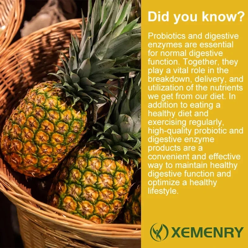 𝐁𝐑𝐎𝐌𝐄𝐋𝐀𝐈𝐍 𝐂𝐀𝐏𝐒𝐔𝐋𝐄𝐒 - Digestive Enzymes & Joint Support Supplement