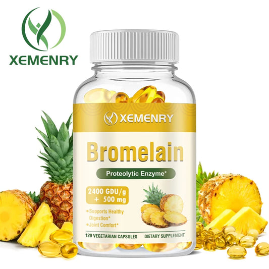 𝐛𝐫𝐨𝐦𝐞𝐥𝐚𝐢𝐧 𝐜𝐚𝐩𝐬𝐮𝐥𝐞𝐬 -improve digestive health