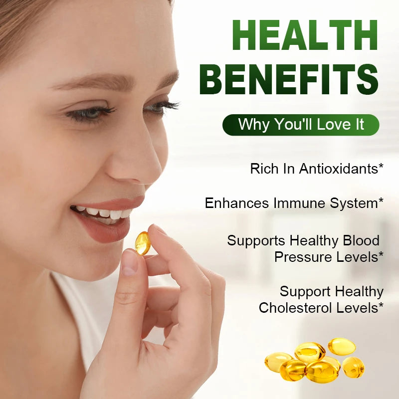 𝐨𝐝𝐨𝐫𝐥𝐞𝐬𝐬 𝐠𝐚𝐫𝐥𝐢𝐜 𝐜𝐚𝐩𝐬𝐮𝐥𝐞𝐬 - Balance Cholesterol Levels, Support Heart and Cardiovascular Health